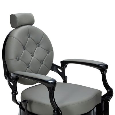 Cadeira de Barbeiro Mirplay Check GY Gray