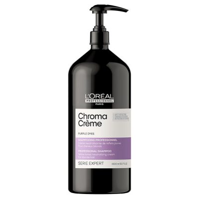 L'Oréal Professionnel Serie Expert Chroma Purple Shampoo Anti yellow (300, 500 and 1500ml)