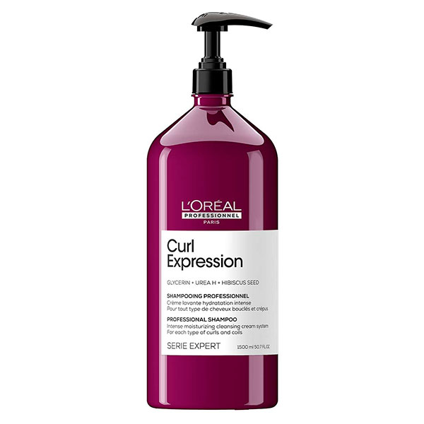 Shampoo Curl Expression em creme hidratação intensa Série Expert L'Oréal Professionnel (300, 500 e 1500ml)
