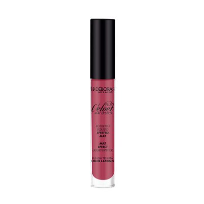 Batom liquido Mate Deborah Milano Velvet Mat Lipstick (várias cores)