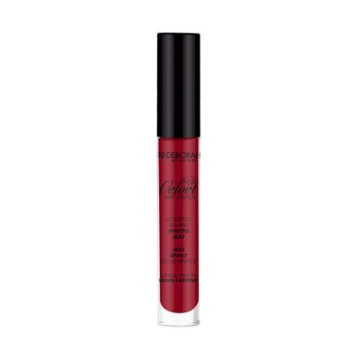 Batom liquido Mate Deborah Milano Velvet Mat Lipstick (várias cores)