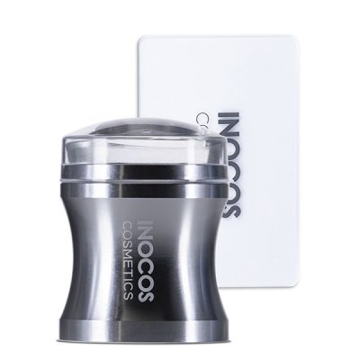 Carimbo e raspador unhas grandes Inocos Stamping