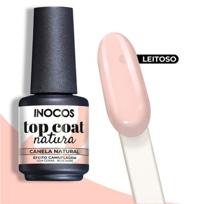 Top coat Natura Lovers Inocos Polish Gel Base (Various colors) 15ml
