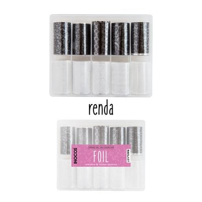 Rolo de foil para Nail Art Inocos Foil (5 Cores)
