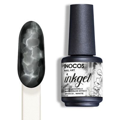 Ink Gel para feito aguarela ou marmoreado Nail Art Inocos (9 cores)