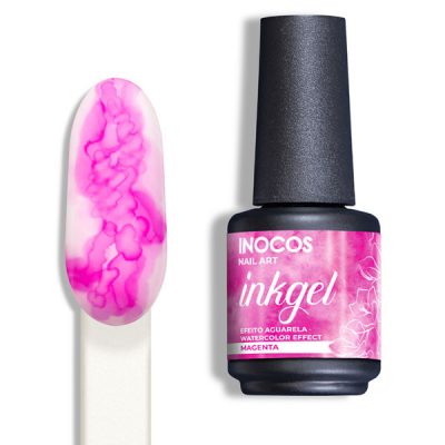 Ink Gel para feito aguarela ou marmoreado Nail Art Inocos (9 cores)