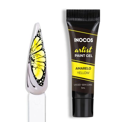 Paint Gel Nail Art Inocos (15 colors) 5ml