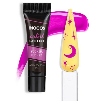 Paint Gel Nail Art Inocos (15 colors) 5ml
