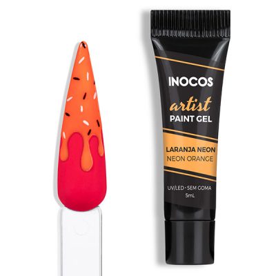 Paint Gel Nail Art Inocos (15 colors) 5ml