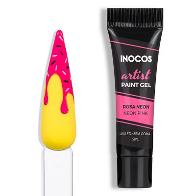 Paint Gel Nail Art Inocos (15 colors) 5ml