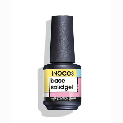 Base Coat gel polish and nail art Inocos Solid Tricolor Gel 15ml