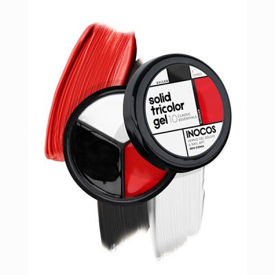 Inocos Solid Tricolor Gel Varnish and Nail Art (Various colors)