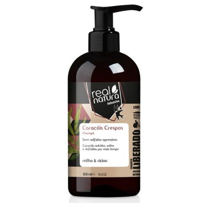 Curly frizzy Shampoo Liberated Real Natura 500ml