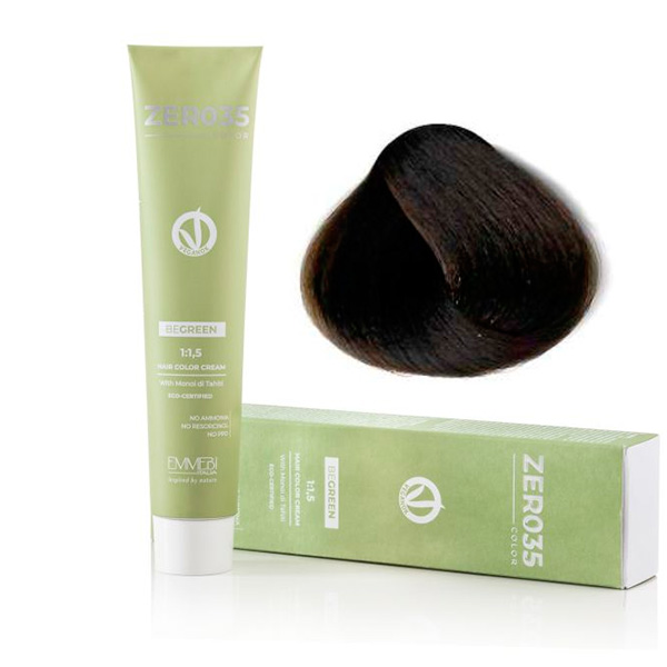 Coloração permanente Vegan sem amoníaco Emmebi Zero35 Be Green (todas as cores) 100ml