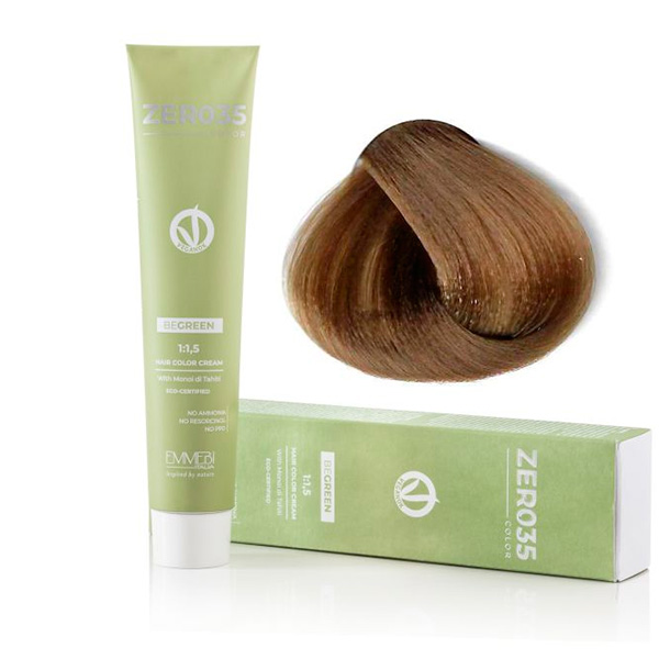 Coloração permanente Vegan sem amoníaco Emmebi Zero35 Be Green (todas as cores) 100ml