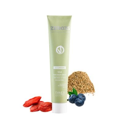 Coloração permanente Vegan sem amoníaco Emmebi Zero35 Be Green (todas as cores) 100ml