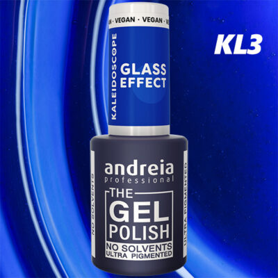 Andreia Gel Polish LEV/UV - Kaleidoscope Stained Glass Effect (6 colors)