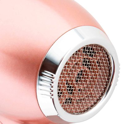 Secador de mão para viagem Elchim Venetian Rose Gold Edition com difusor