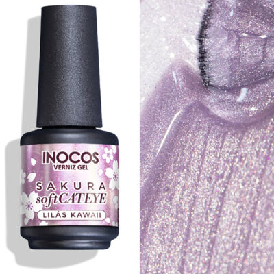 Metallic colors Soft Cateye Inocos Sakura Gel Polish (6 colors)