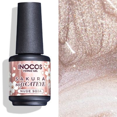 Metallic colors Soft Cateye Inocos Sakura Gel Polish (6 colors)
