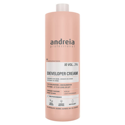 Oxidante em creme Vegan Andreia (5V, 10V, 20V, 30V e 40V)