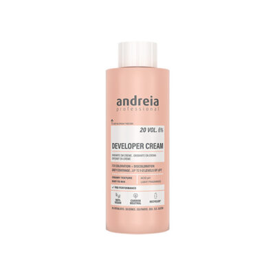 Oxidante em creme Vegan Andreia (5V, 10V, 20V, 30V e 40V)