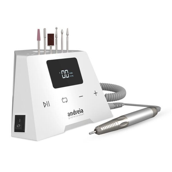 Broca para unhas de gel sem escovas 35K Andreia Desk Brushless Drill