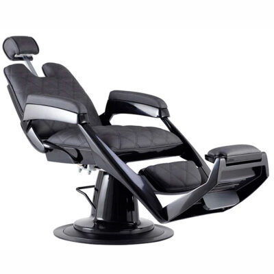 Barber Chair Ceriotti Kent Jupiter Black Carbon
