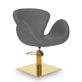 chloecinzaquadradagold Cadeira de corte Mirplay Chloe Cinza GY (8 bases diferentes) - Image 9